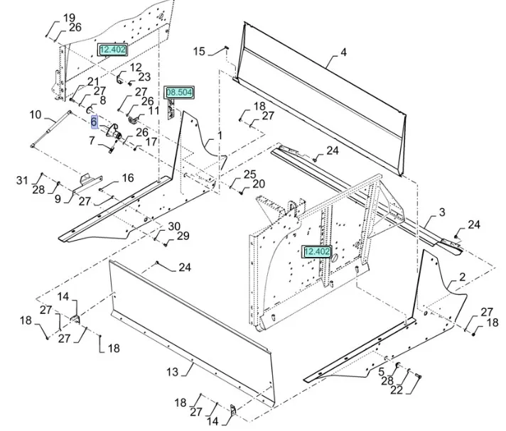 87621610 - Ручка без замка